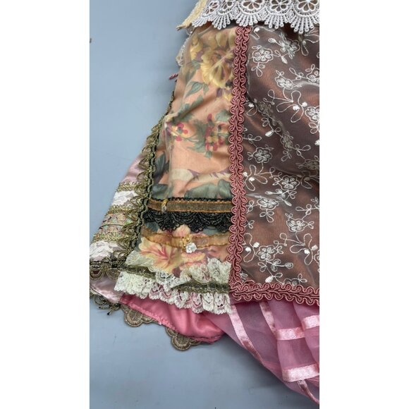Victorian Katherine’s Collection Wayne Kleski Cat Doll Lace Floral Dress READ - Picture 6 of 8